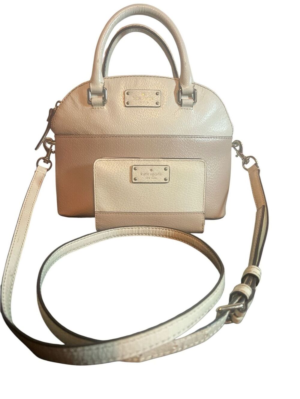 KS2. Kate Spade New York Grove Street Carli Leather Satchel w/wallet